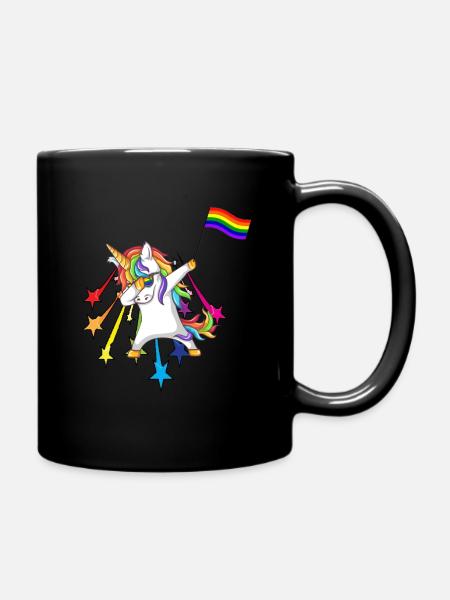 Cadeau Gay Pride - Mug uni - noir