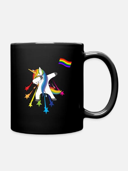 Cadeau Gay Pride - Mug uni - noir