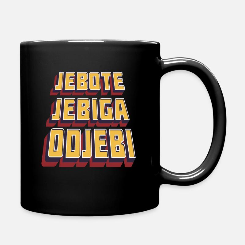 « Balkanizer » Odjebi Jebiga Jebote - Mug uni - noir