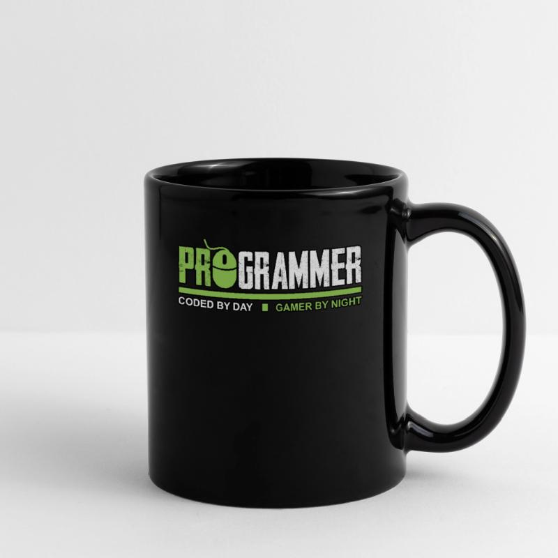 ProGrammer Gamer Programmierer Nerd PC Geschenk Tasse einfarbig