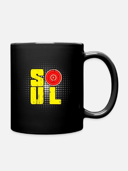 Soul - Tasse einfarbig - Schwarz