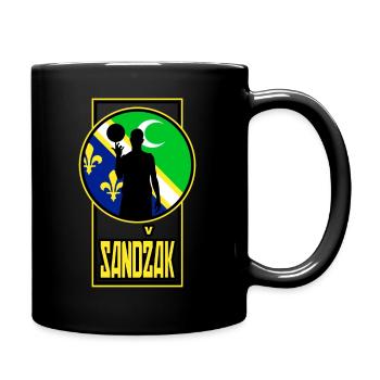 Sandzak basketball team. - Full Colour Mug - black - Right