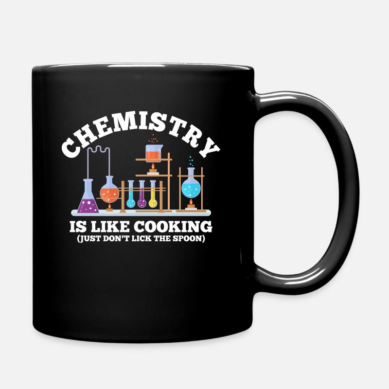 Naturalist Humor La chimie, c'est comme cuisiner - Mug uni - noir