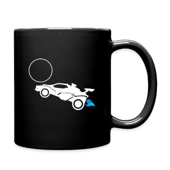 Octane Rocket Soccer League Gamer Rocketeer - Full Colour Mug - black - Right