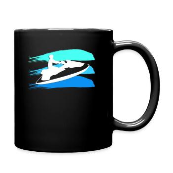 jetski - Mug uni - noir - Droite