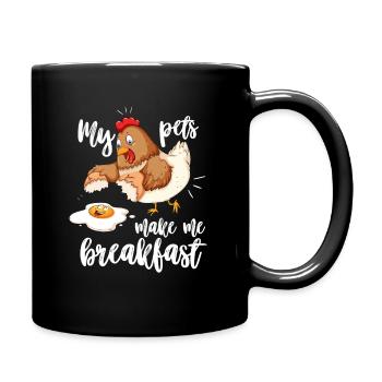 Cadeau d'agriculture Farmer Tracktor - Mug uni - noir - Droite