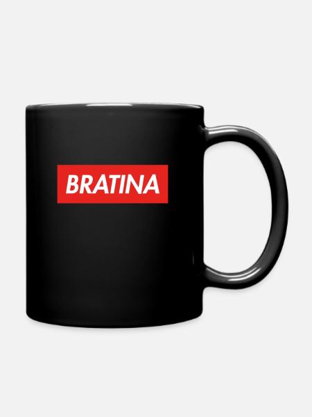 BRATINA - Tasse einfarbig - Schwarz