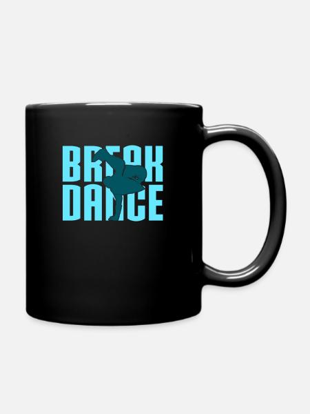 break dance - Mug uni - noir