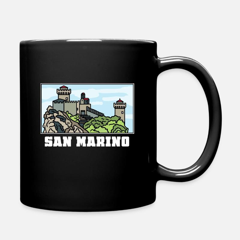 San Marino - Tasse einfarbig - Schwarz