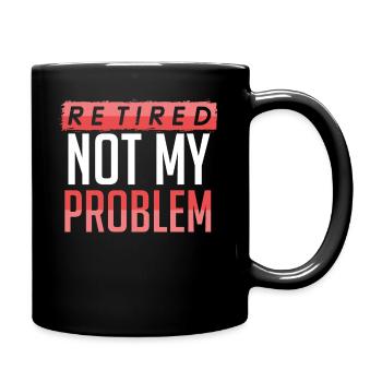 Pension Pension Retraite - Mug uni - noir - Droite