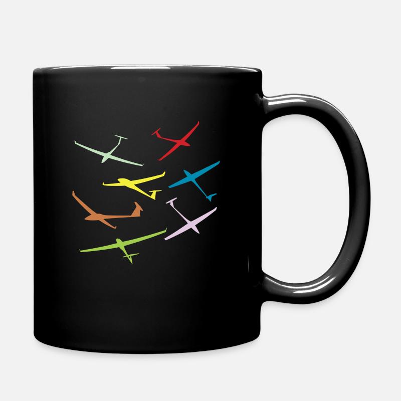 Pilote de planeur aviation - Mug uni - noir