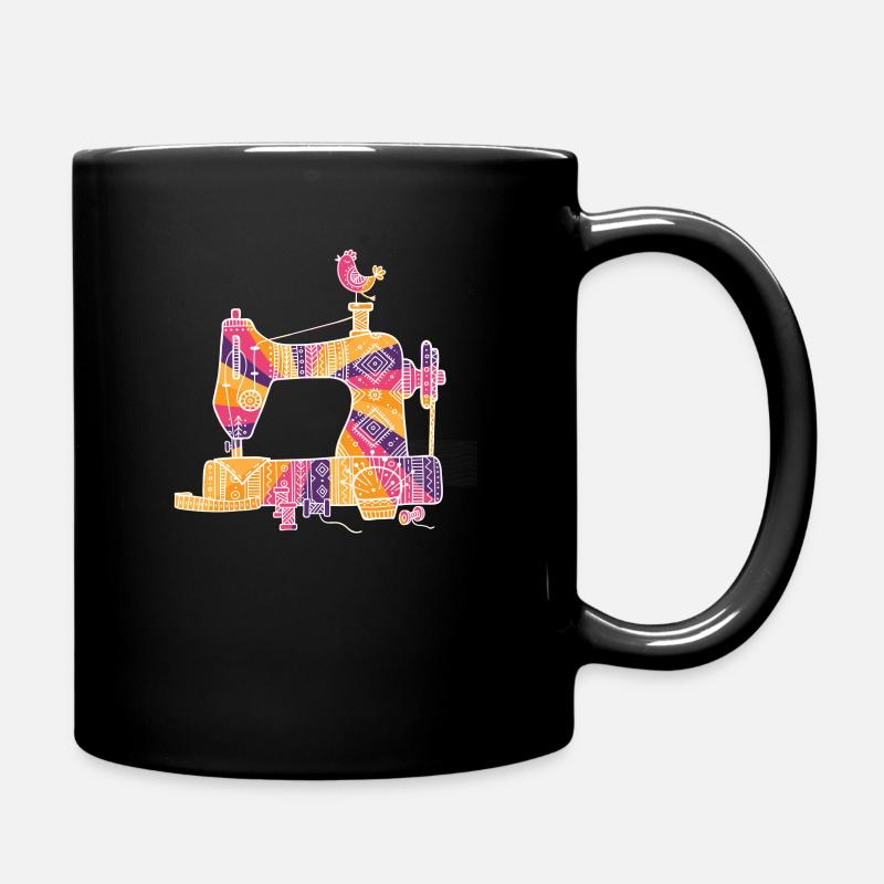 Machine à coudre Schneider Couture Couturière - Mug uni - noir