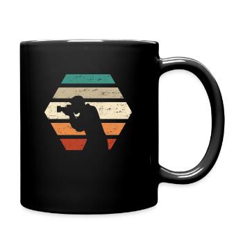 Fotograf Fotograf Fotograf - Tasse einfarbig - Schwarz - Rechts