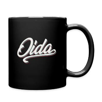 Oida Viennese dialect - Full Colour Mug - black - Right