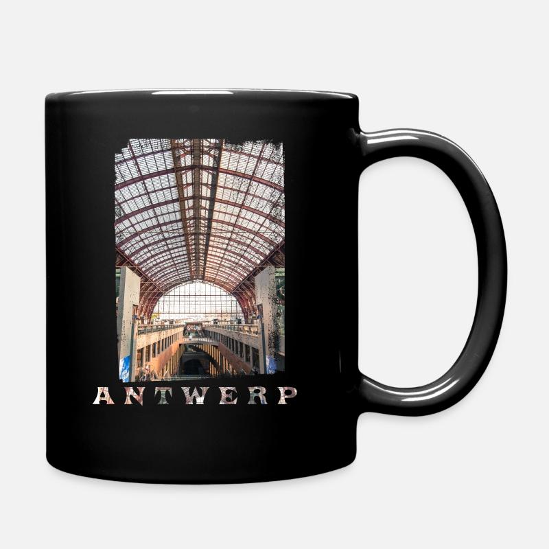 STATION CENTRALE D'ANVERS - Mug uni - noir