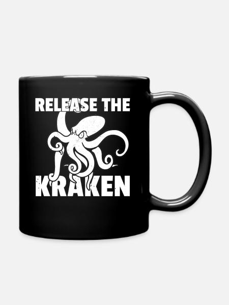 Pieuvre pieuvre pieuvre pieuvre - Mug uni - noir