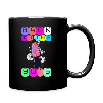 Retour aux années 90 Cadeau de lampe de lave rétro des années 90 - Mug uni - noir - Droite