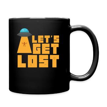 Cadeau Amusez-vous à perdre Ufo Alien Lovers - Mug uni - noir - Droite