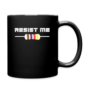 Résistance électronique - Mug uni - noir - Droite