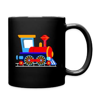 locomotive - Full Colour Mug - black - Right