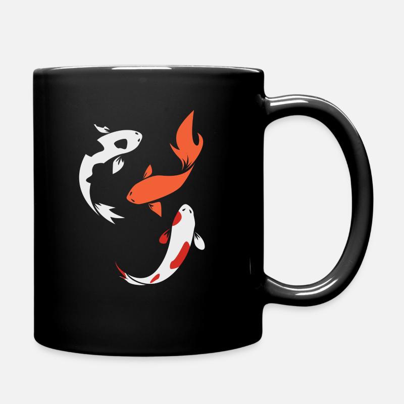 Koi Poissons - Mug uni - noir