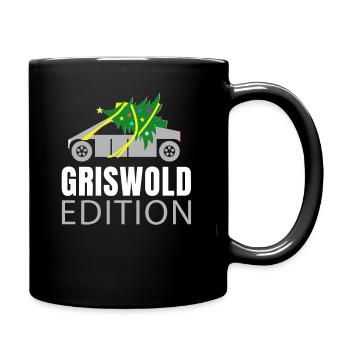 Cyber Pickup Truck Griswold Edition - Full Colour Mug - black - Right