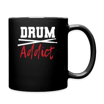 Cadeau de batteur batteur - Mug uni - noir - Droite