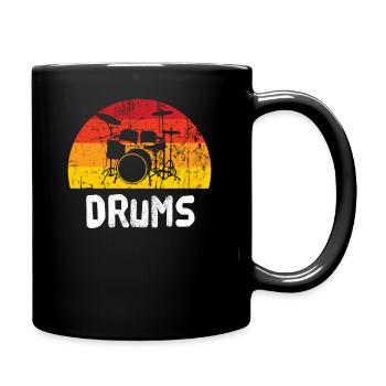 Cadeau de batteur batteur - Mug uni - noir - Droite