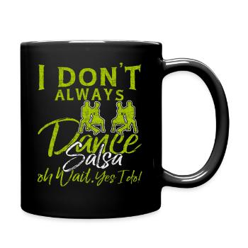 salsa - Mug uni - noir - Droite