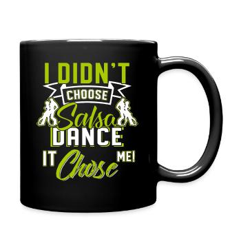 salsa - Mug uni - noir - Droite