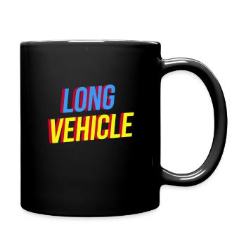 Long Vehicle - Full Colour Mug - black - Right