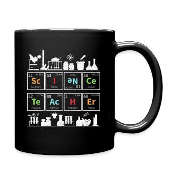 Science Teacher - Full Colour Mug - black - Right