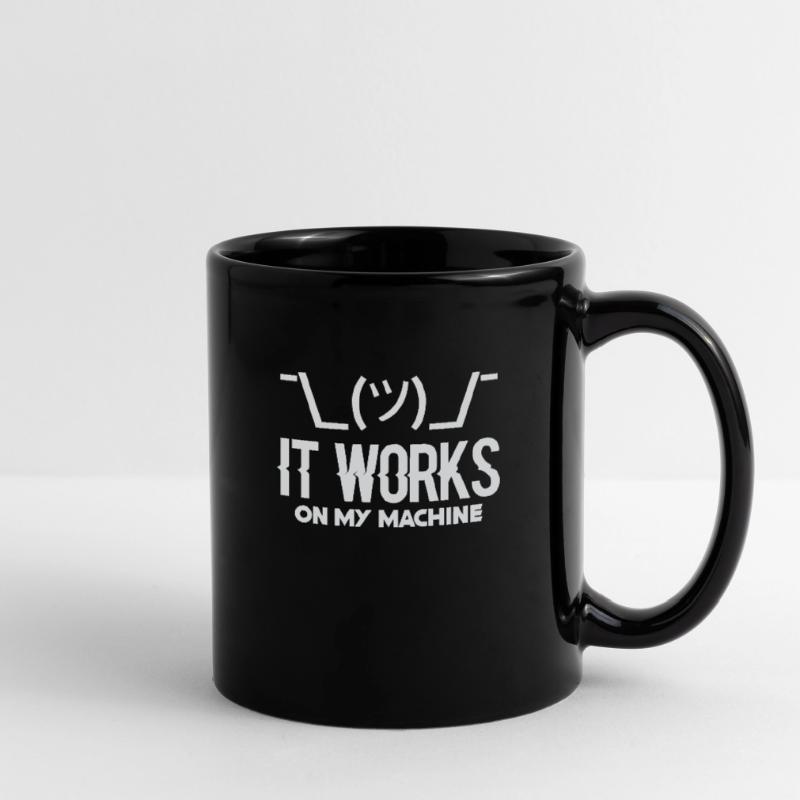 Programmer programming coder code gift Full Colour Mug