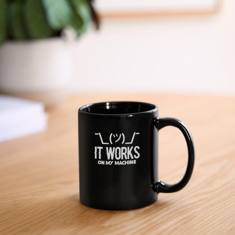 Programmer programming coder code gift Full Colour Mug