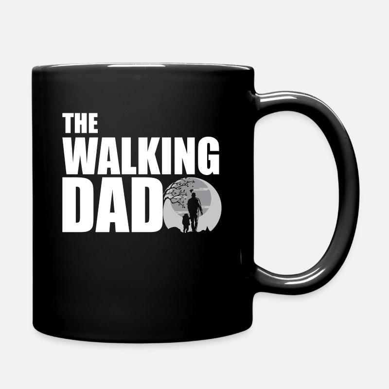 The Walking Dad - Tasse einfarbig - Schwarz