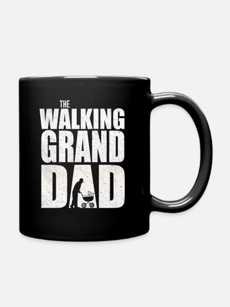 The Walking Granddad Shirt für Opa und Enkel - Tasse einfarbig - Schwarz