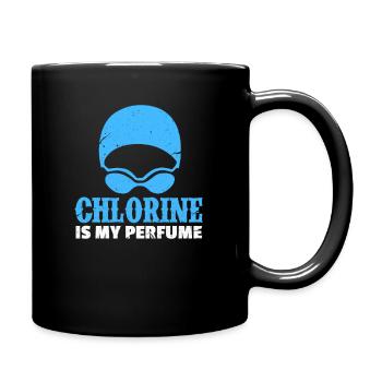 Nageur nageur nageur eau cadeau - Mug uni - noir - Droite