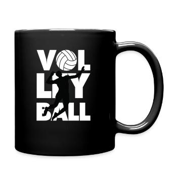 volleyball - Full Colour Mug - black - Right