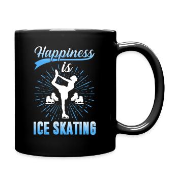 Patinage de vitesse Sports d’hiver Cadeau - Mug uni - noir - Droite