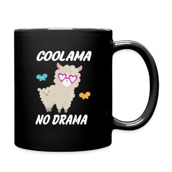 lama - Full Colour Mug - black - Right