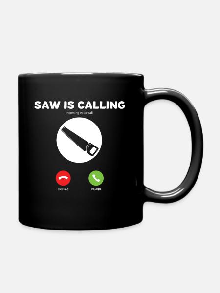 Ma scie m'appelle - Mug uni - noir