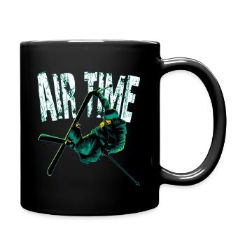 temps libre ski gratuit - Mug uni - noir - Droite