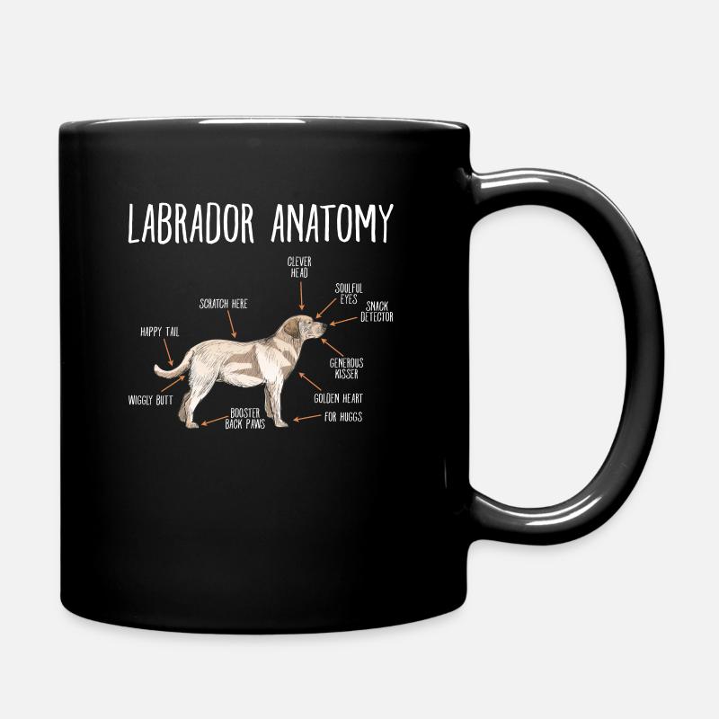 Labrador - Full Colour Mug - black