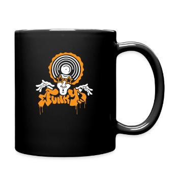 DJ Oldschool Funky - Full Colour Mug - black - Right