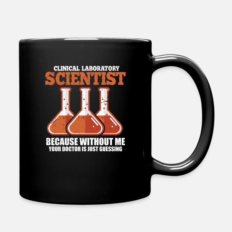 science - Full Colour Mug - black