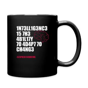 Cadeau scientifique intelligent scientifique - Mug uni - noir - Droite