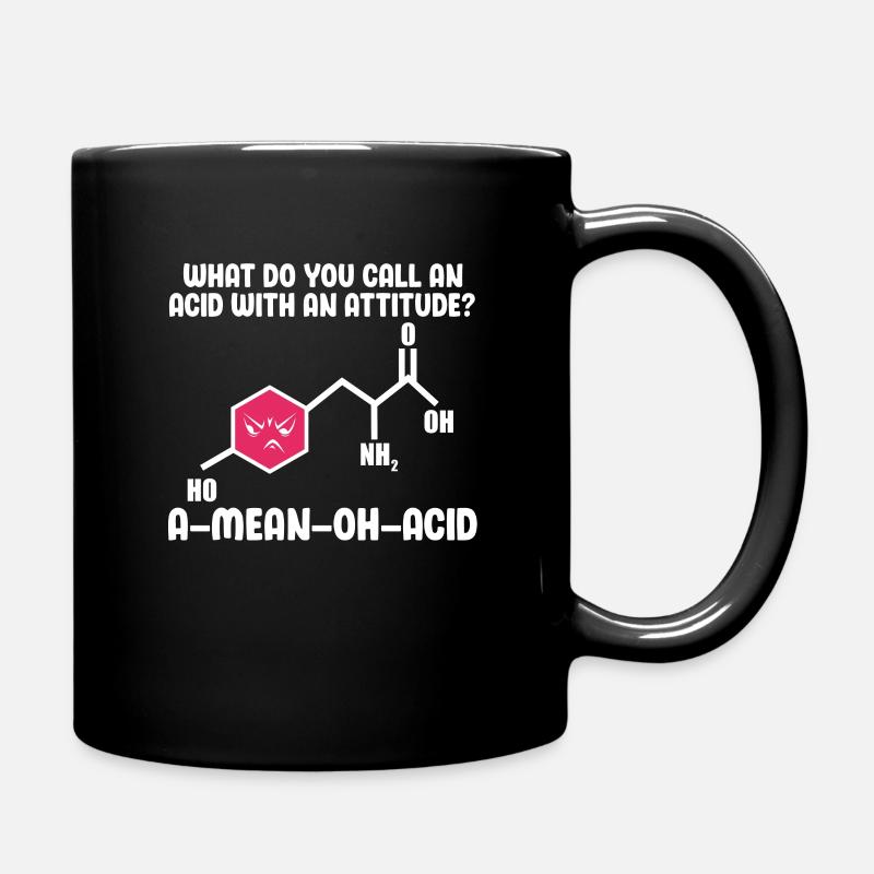 Chemie Wissenschaft Physik Science Labor Geschenk - Tasse einfarbig - Schwarz