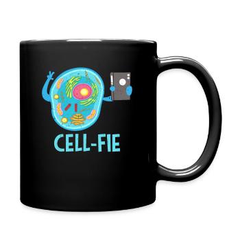 Cadeau de chimie de nerd de science cellulaire de biologie - Mug uni - noir - Droite