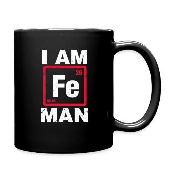 Chemistry iron - Full Colour Mug - black - Right