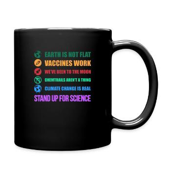 Scientifique scientifique nerd chimie cadeau - Mug uni - noir - Droite